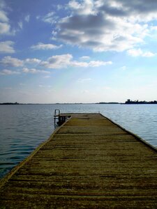 Pier dock water