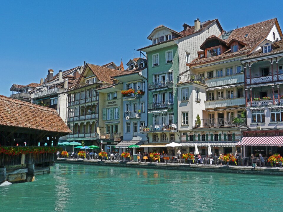 Aare water turquoise