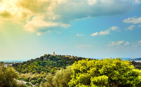 Greek sky sunset