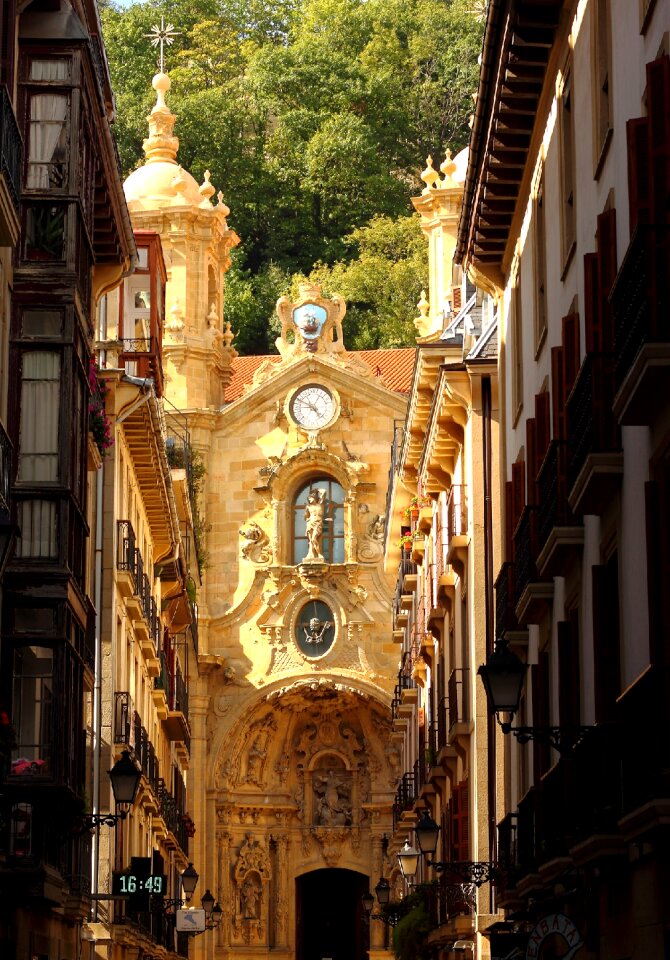 City building facade
