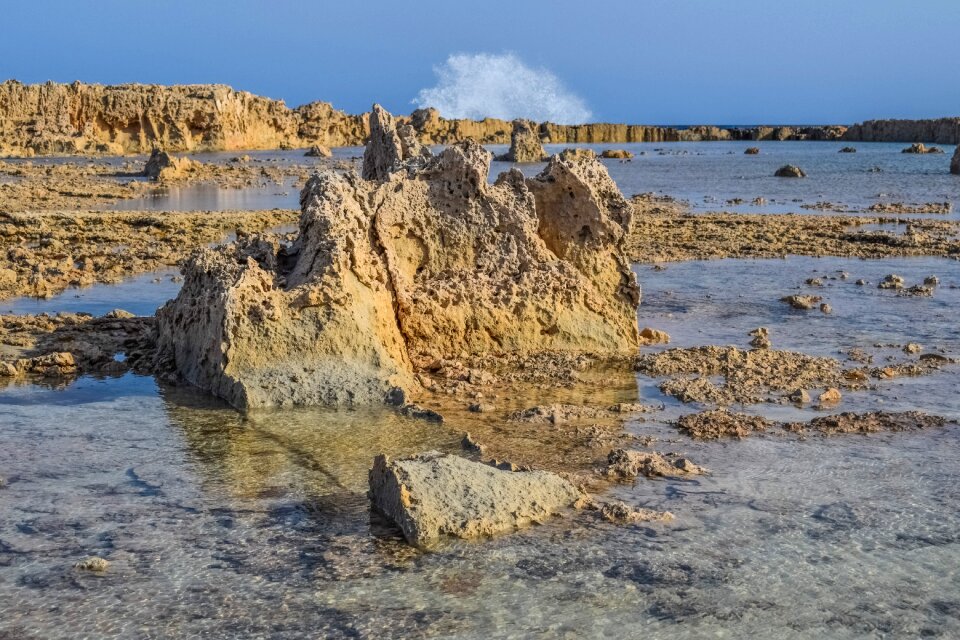 Nature erosion rock formation