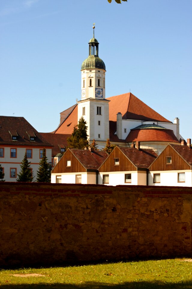 Catholic place of pilgrimage altmühltal nature park photo