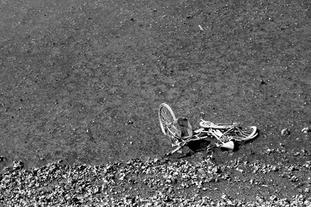 Alone lost broken photo