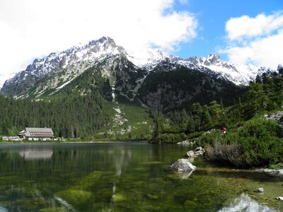 High tatras pleso slovakia photo