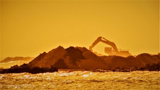 Working hazy afternoon
