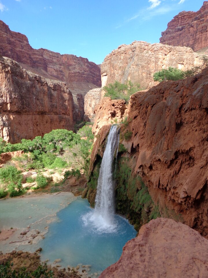Nature scenic cliff