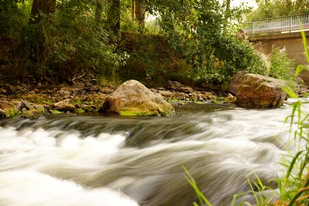 Abendstimmung watercourse river