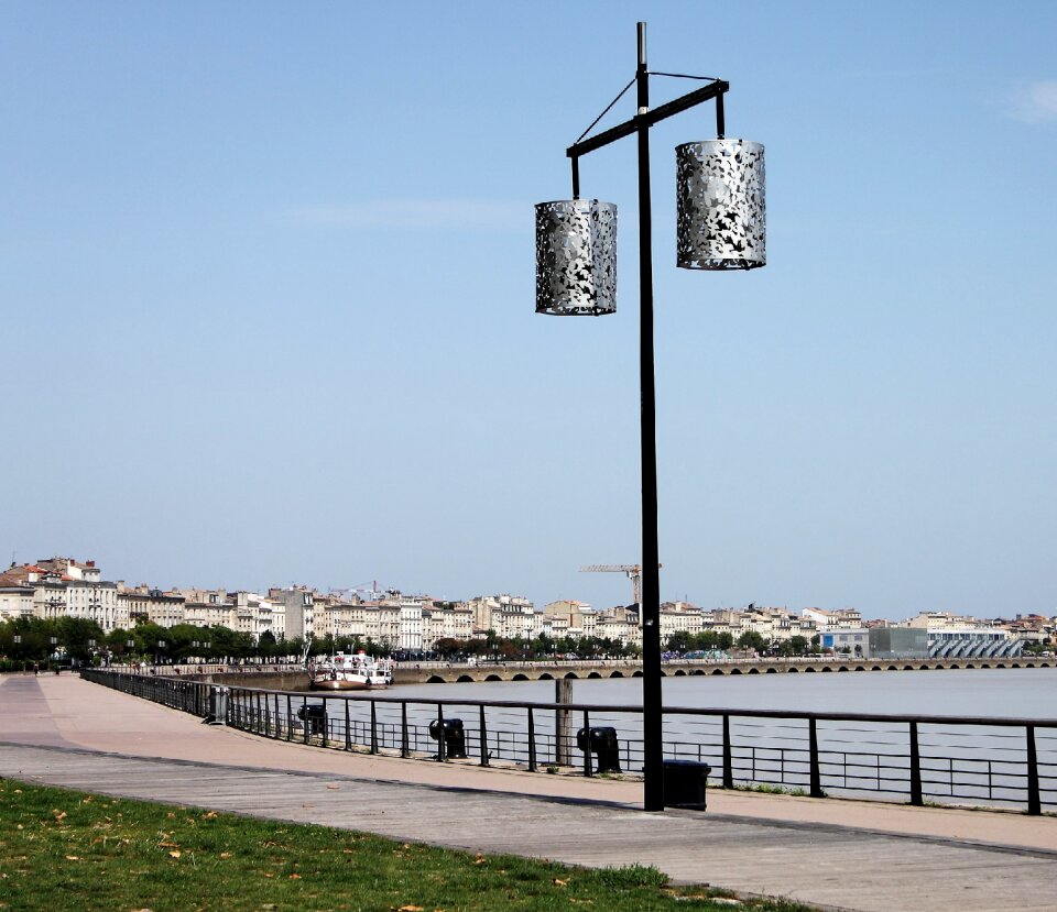 Promenade street lamp france