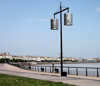 Promenade street lamp france
