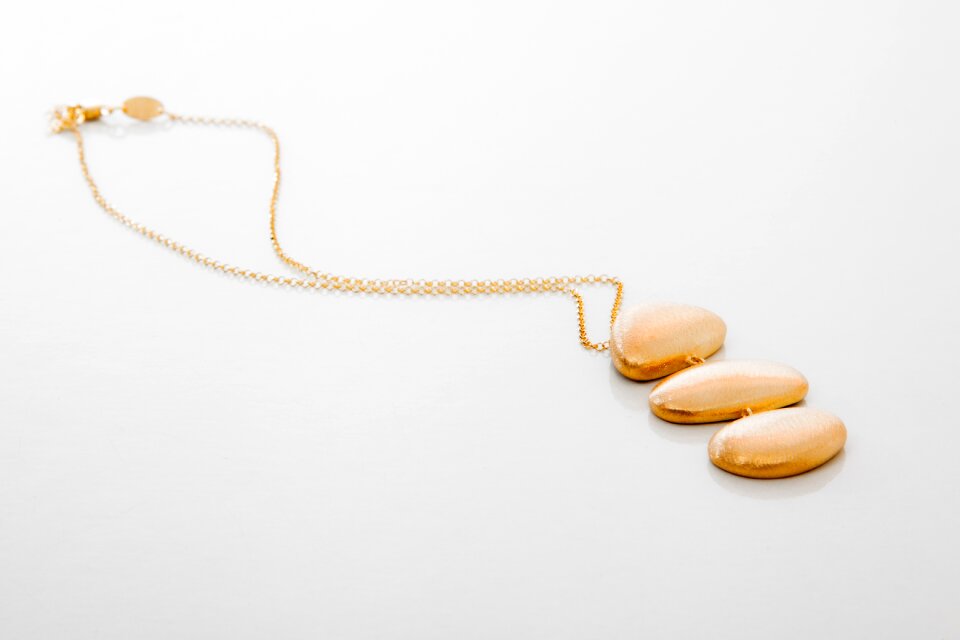 Gold jewelry necklace