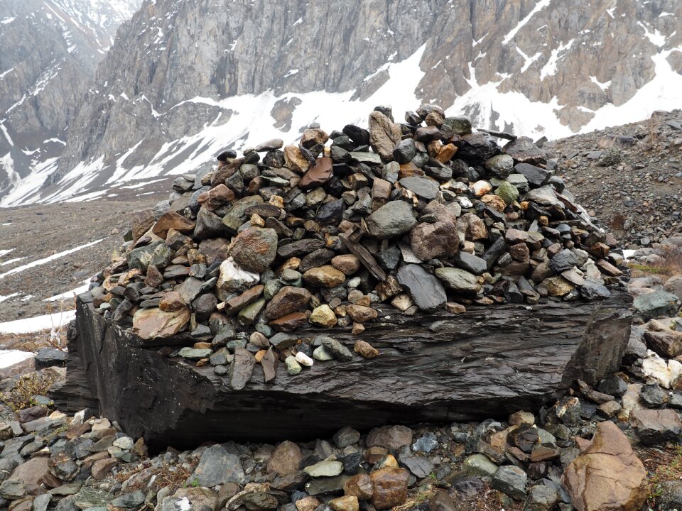 Mountain altai discovering climbing