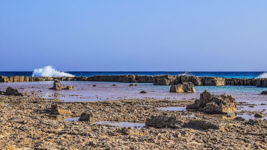 Nature erosion rock formation photo