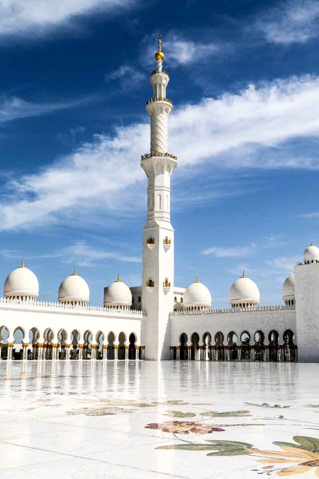 Sheikh zayid mosque orient islamic