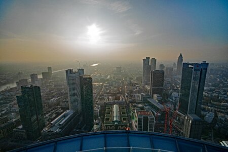 Main tower aerial view view