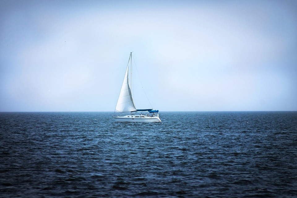 Water sailing lake ponchatrain