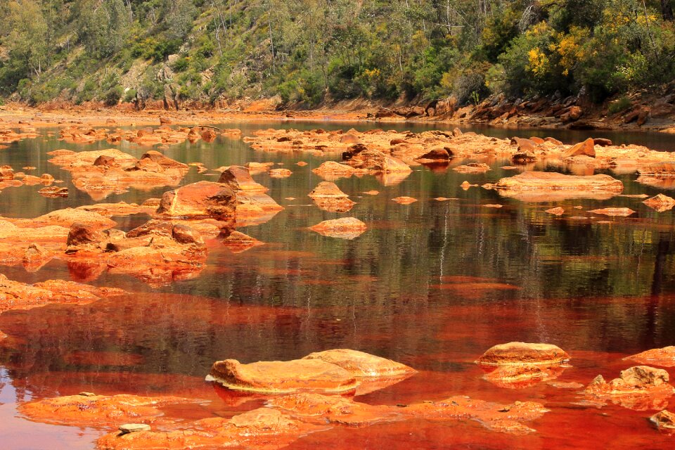 Landscape mining water