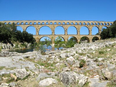 Aqueduct monument provence