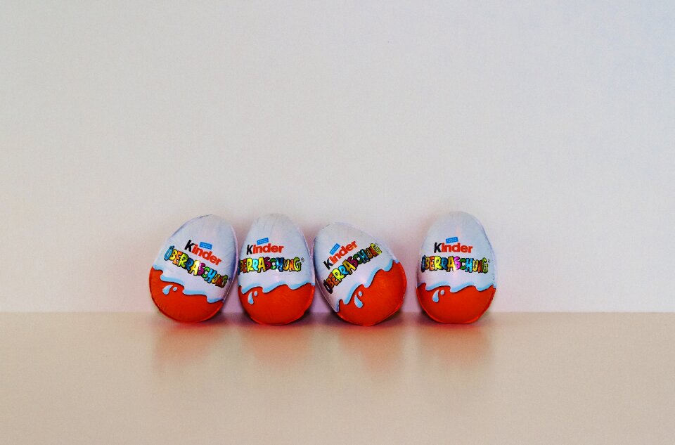 Children chocolate play