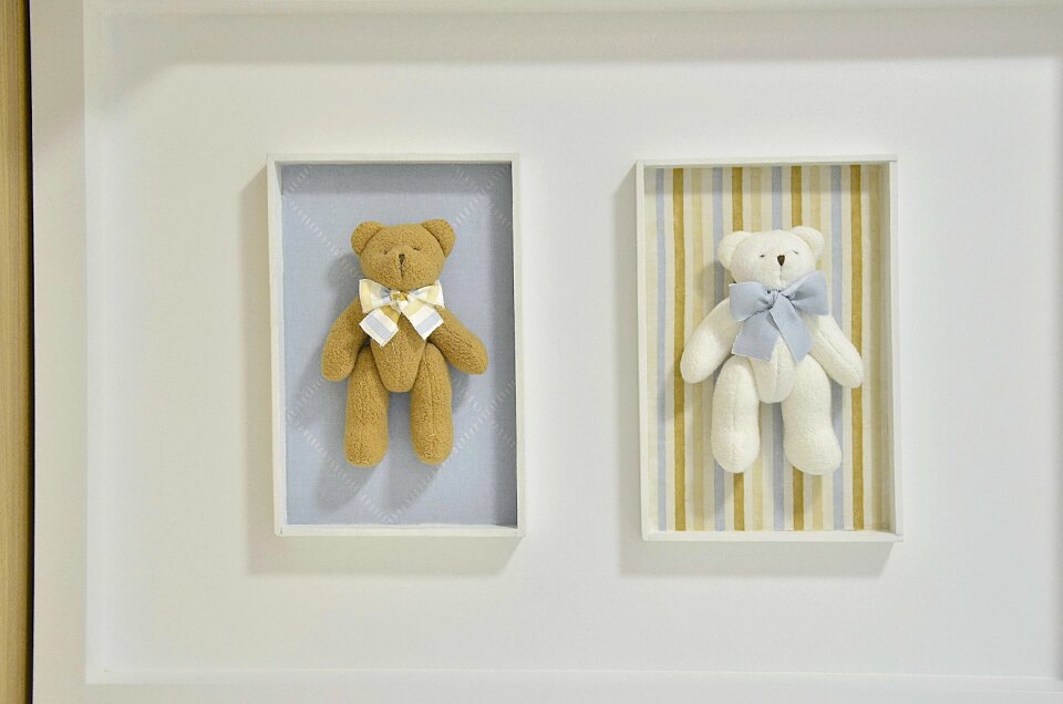 Decoration comics teddies
