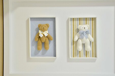 Decoration comics teddies