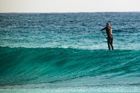 Surfing surfboard surfer photo