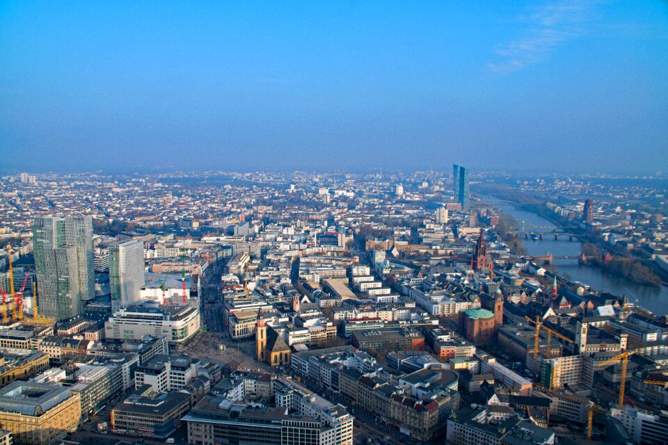 Main tower aerial view view