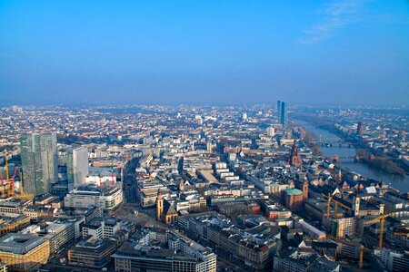 Main tower aerial view view