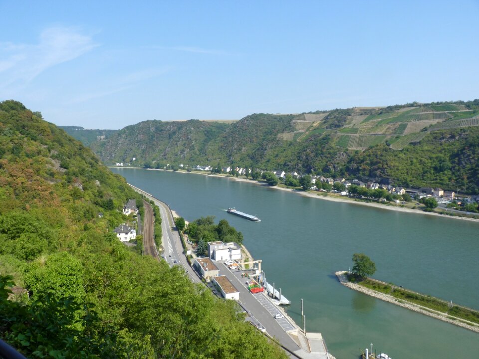 River rhine valley rhine