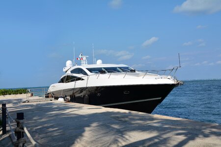 Cancun yacht beach photo