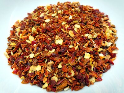 Spicy sharpness chili flakes