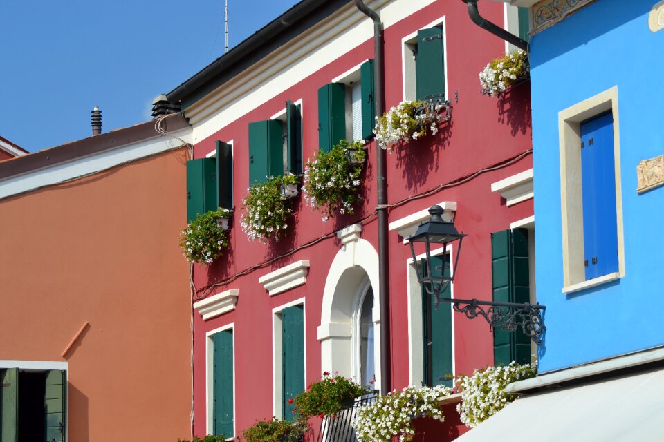 Building village historic center