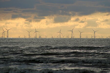 Wind energy eco electricity renewable energy photo