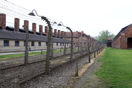 Nazism prison fence