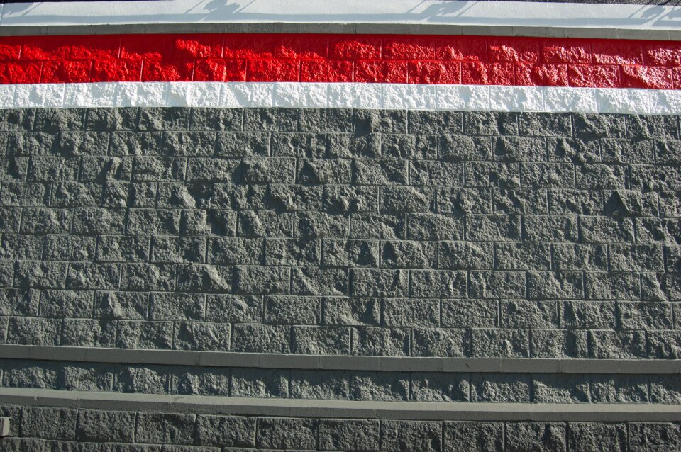 Wall block surface