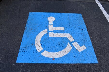 Parking wheelchair photo
