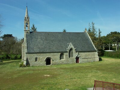 Brittany france little church