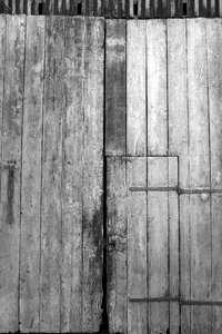 Old gate scale weathered