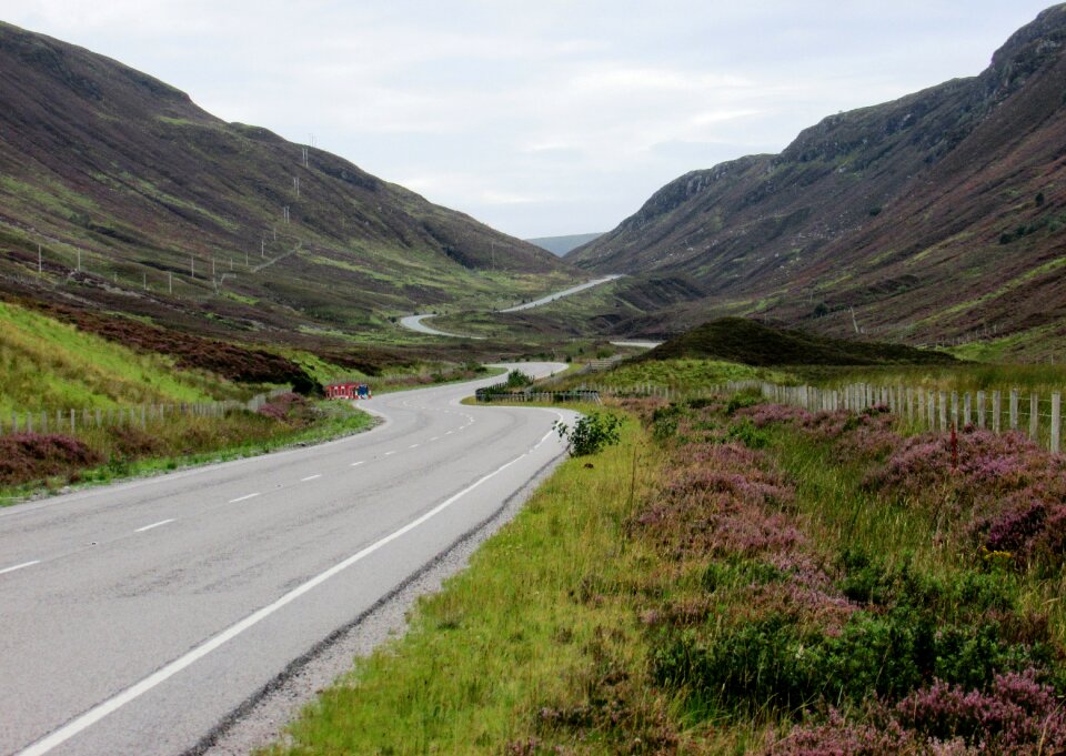 Road scenic landscape