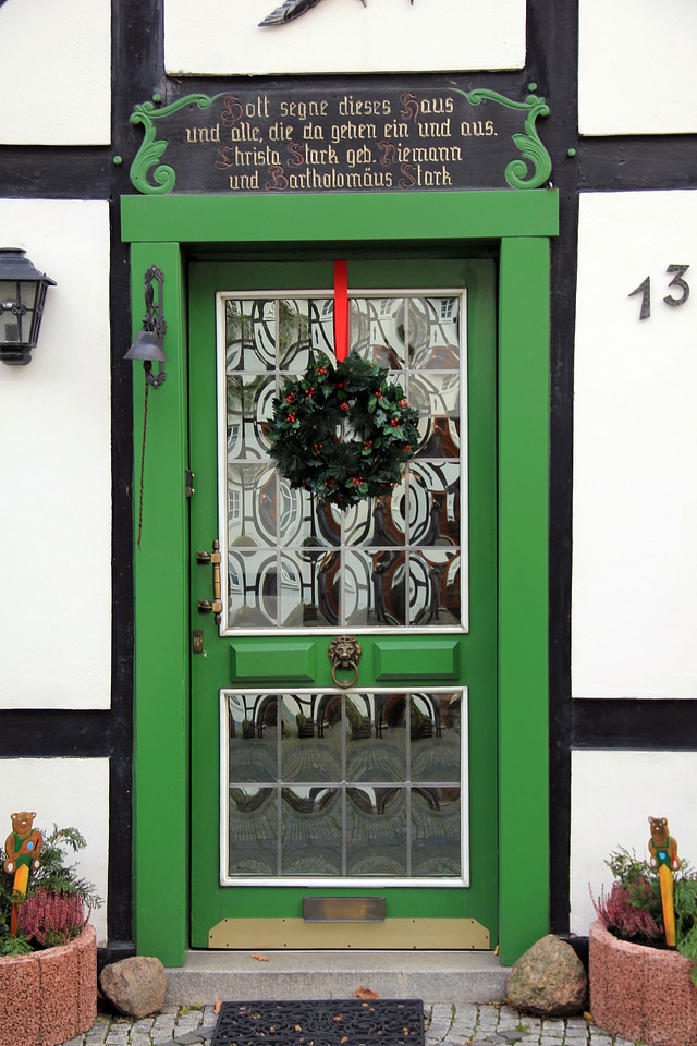 Fachwerkhaus truss green