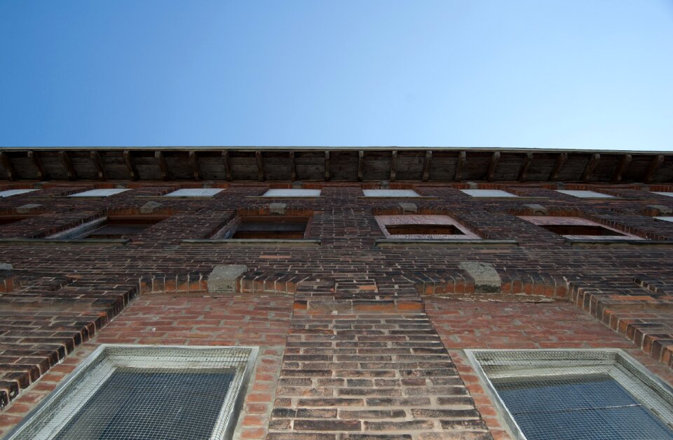 Vintage construction exterior