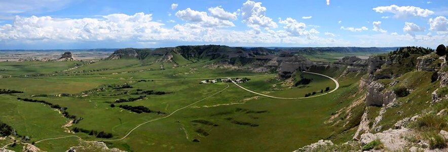 19th century landmark monument bluffs