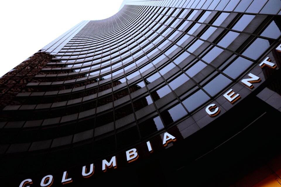City skyline architecture