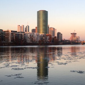 Sunset abendstimmung river