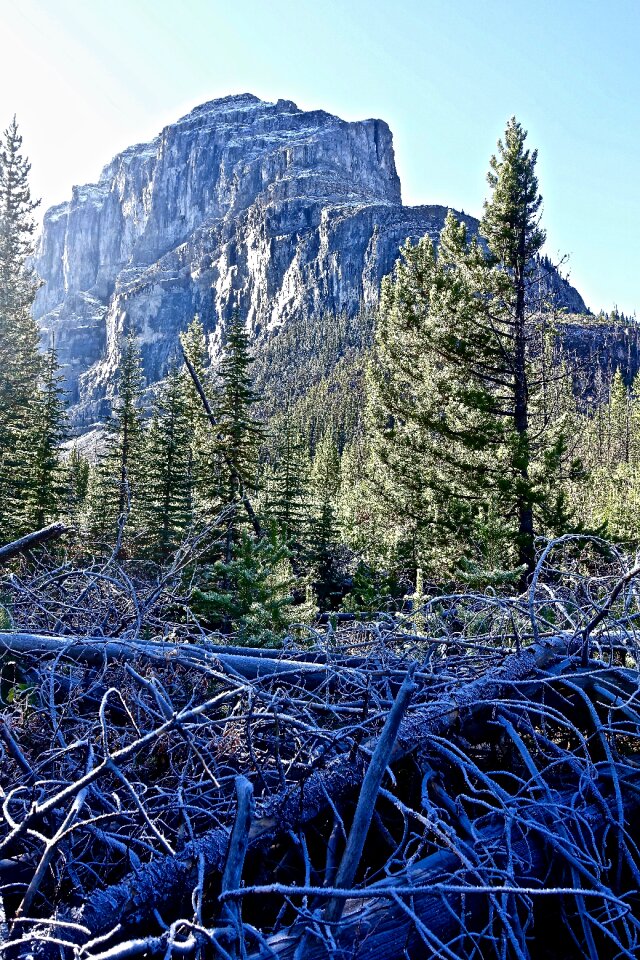 Mountains outdoor environment