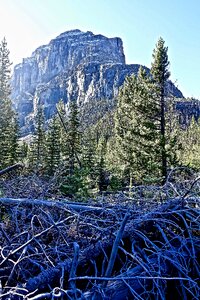 Mountains outdoor environment
