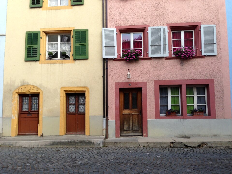 Houses architecture facade