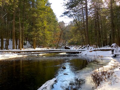 Landscape nature ice photo