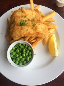 Eat fish and chips photo