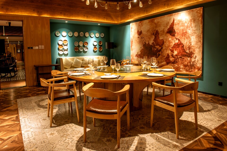 Bar restaurant interior design