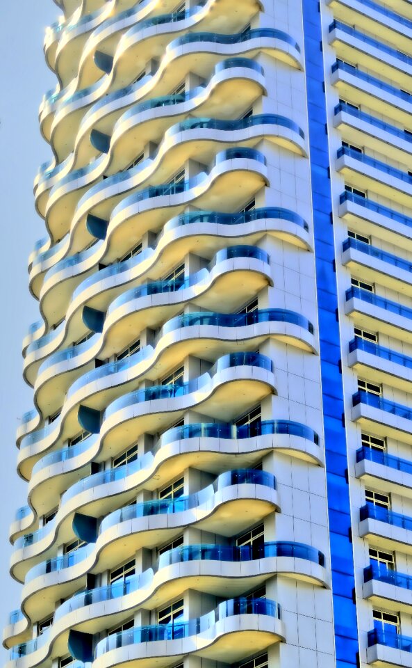 Modern dubai balcony